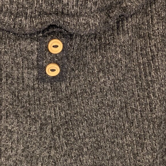 💚 2 for 20 💚 Zara Flare Ribbed Dark Grey Leggings with Ruffle - Picture 6 of 6